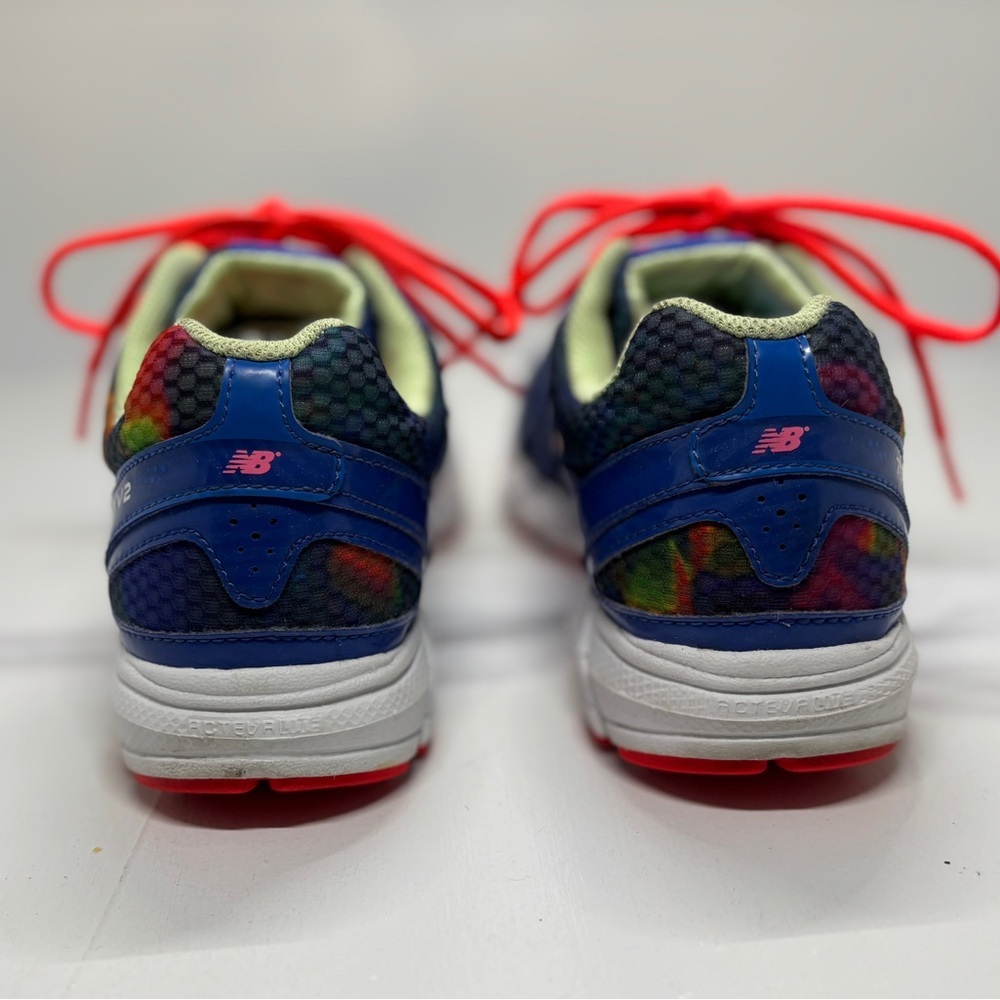 New Balance 750 v2 Women’s Size 8 Running Shoes Blue Red Multicolor Athletic Sne - Picture 7 of 13